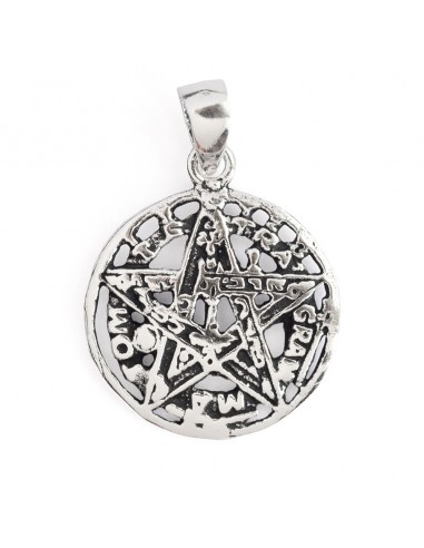 Venta al por mayor de Colgante Tetragrametón de Plata.